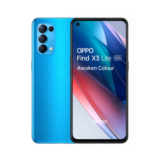  OPPO Find X3 Lite Dual- SIM 128GB ROM + 8GB RAM A419-01Q  Factory Unlocked 5G Smartphone(Galactic Silver) International Version :  Cell Phones & Accessories