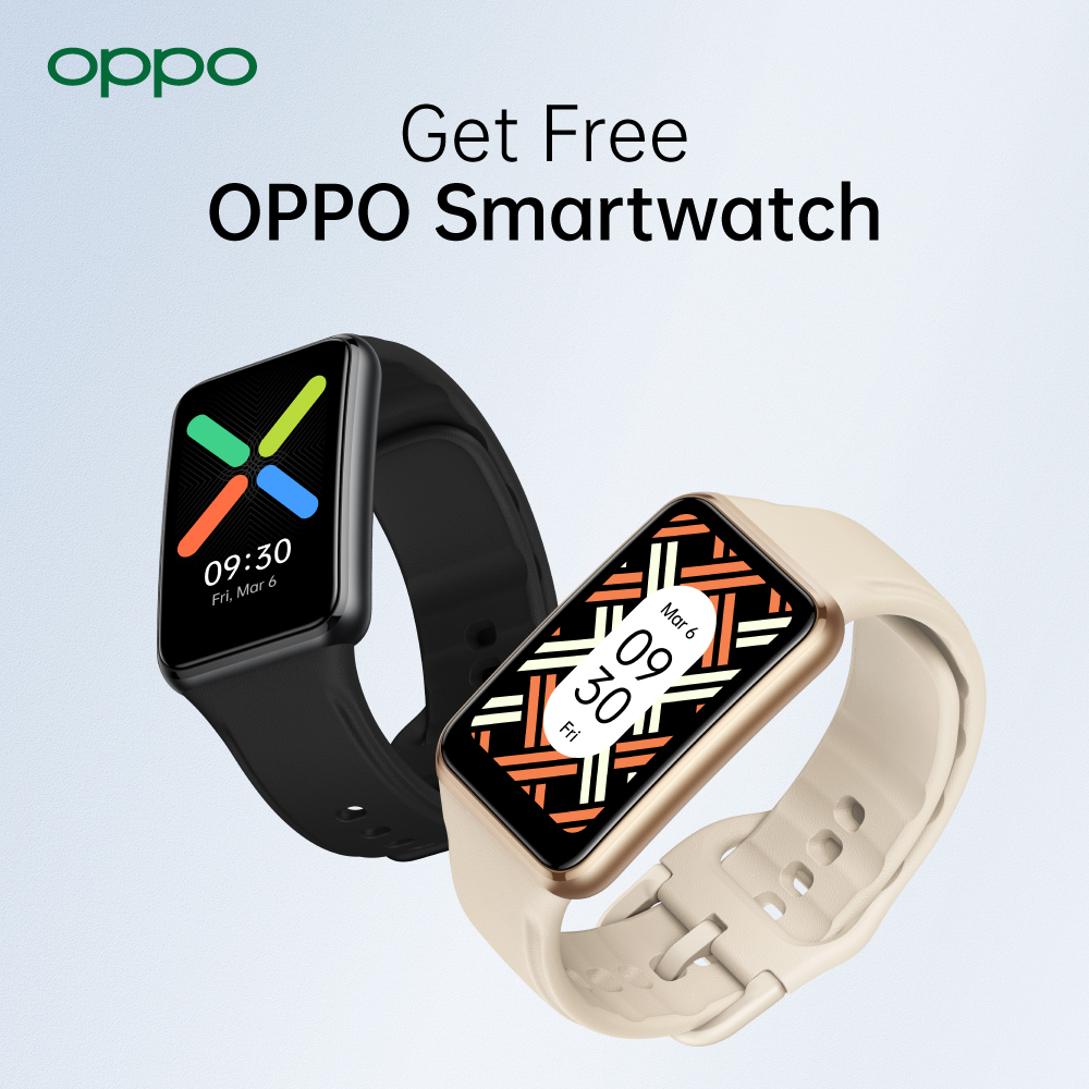 latest OPPO watch free