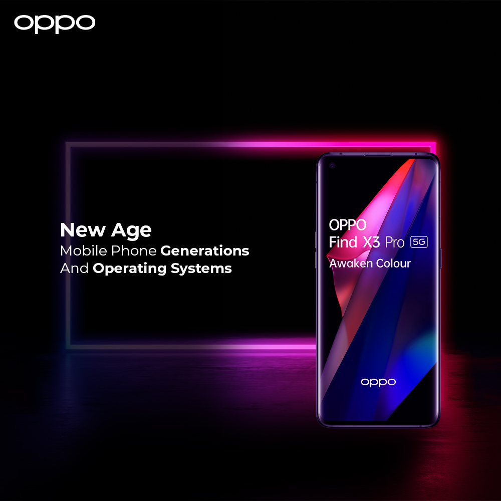 OPPO Mobile Phone Generations and operating Systems