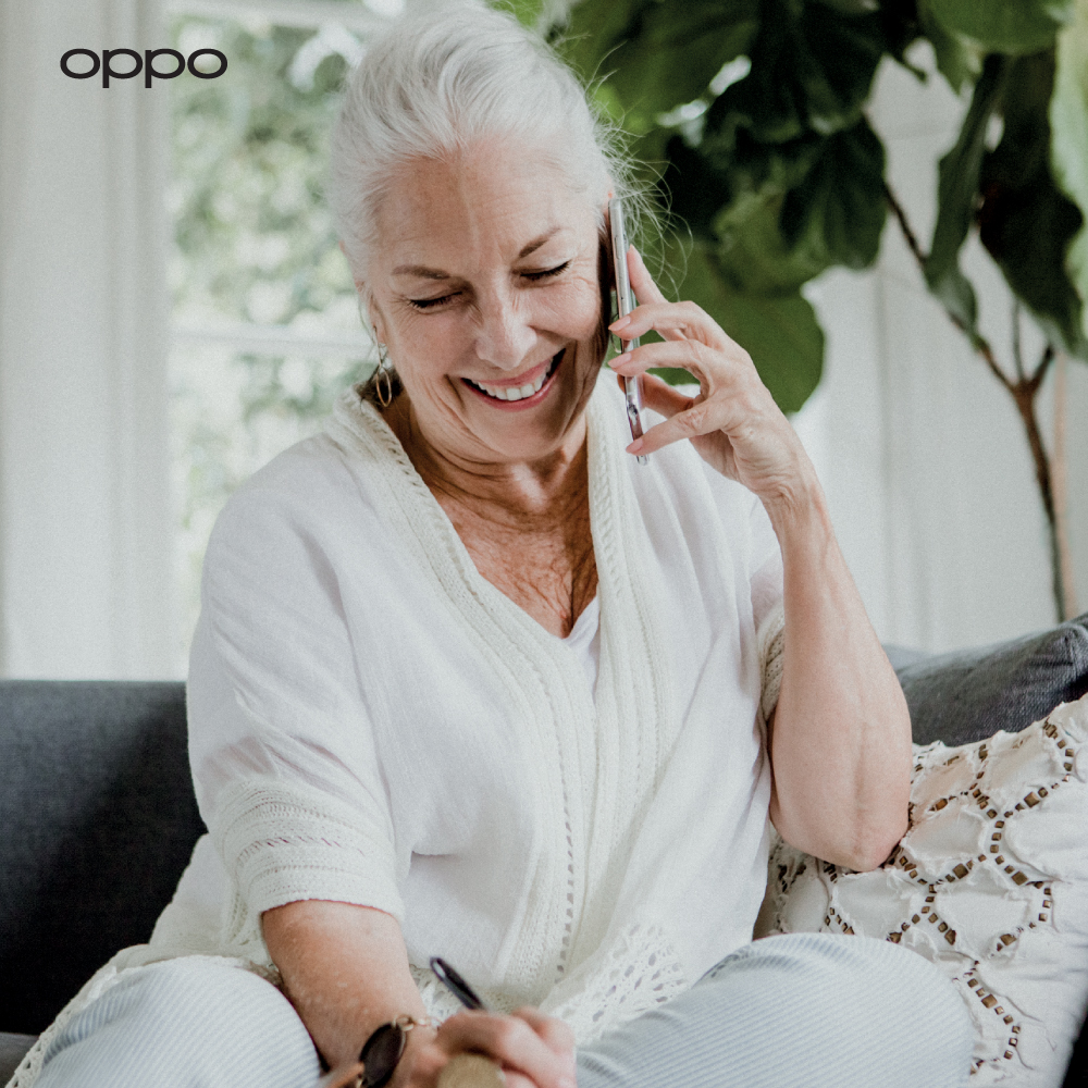 OPPO Smartphone For Elderly Person